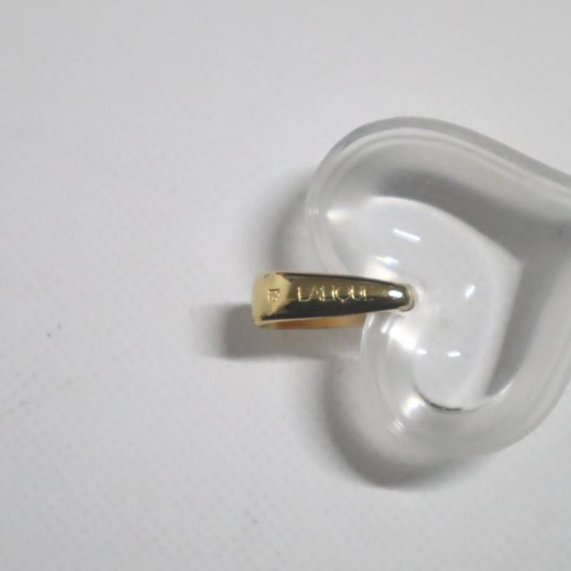 ラリック LALIQUE ハート ペンダント クリスタル ネックレス トップ