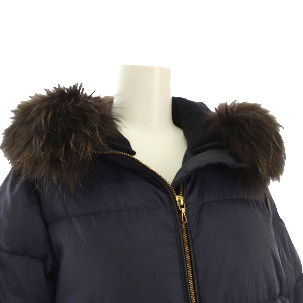 ナノユニバース nano universe 西川ダウン ダウンコート ミドル丈