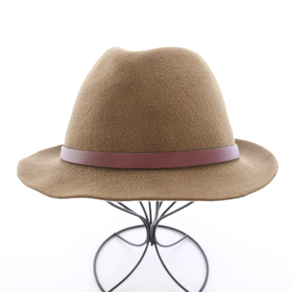 ヘレンカミンスキー HELEN KAMINSKI 中折れハット 帽子 ウール レザー