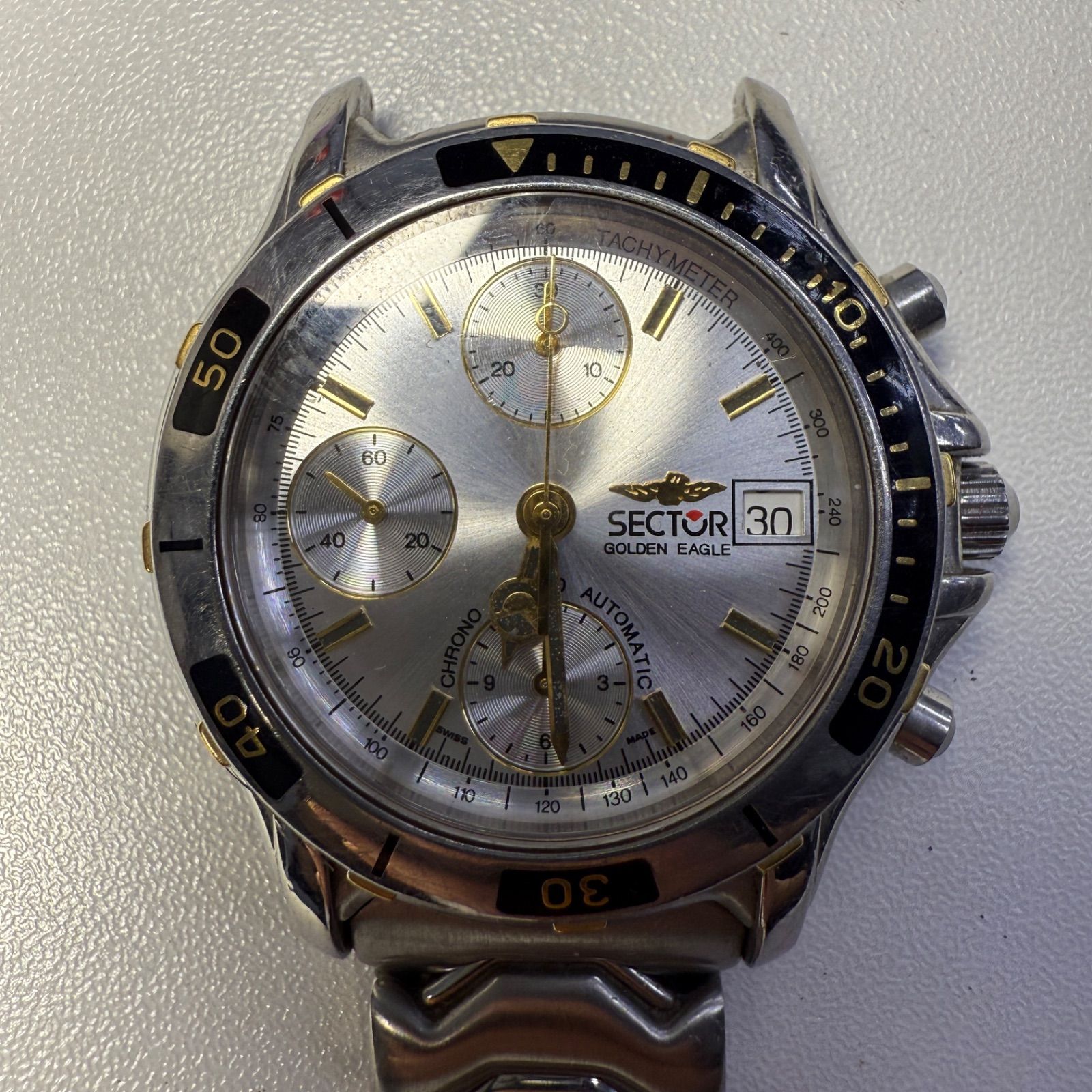 セクター SECTOR NO LIMITS ゴールデンイーグル GOLDEN EAGLE 1500 自動巻き クロノグラフ メンズ 腕時計