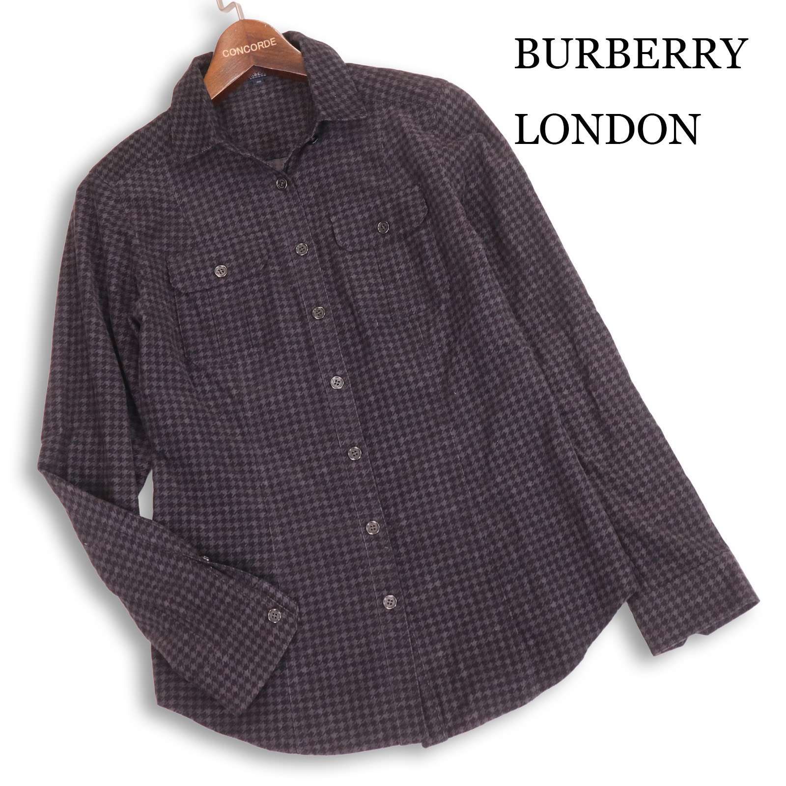 BURBERRY LONDON バーバリー ロンドン 秋冬 千鳥柄♪ 長袖 