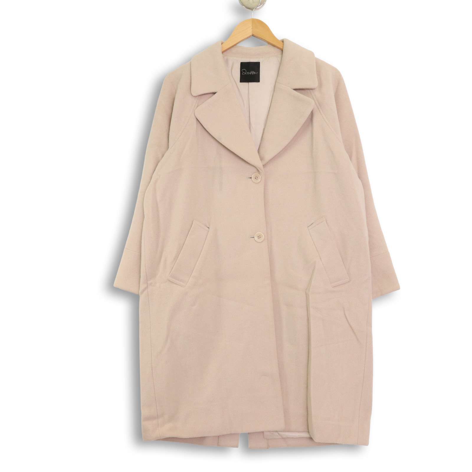 ROSSO ロッソ 秋冬 メルトン ウール☆ チェスター コート Sz.FREE 