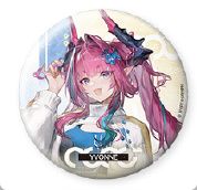 アークナイツ:エンドフィールド イヴォンヌ 缶バッジ βテスト参加者限定グッズ アークナイツ エンドフィールド 中国 ローソン イヴォンヌ 缶バッジ