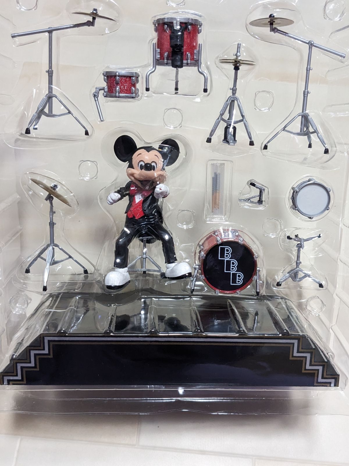 ビッグバンドビート　ミッキー　フィギュアリン　ディズニーシー15周年　希少 ビッグバンドビート ミッキー フィギュアリン ディズニーシー15周年