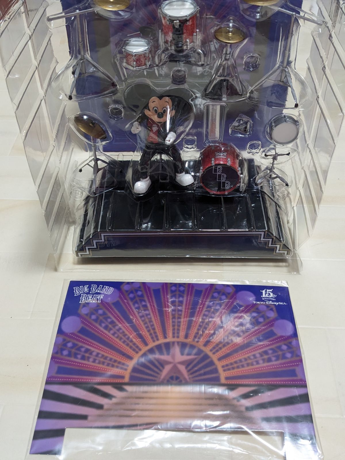 TDS東京ディズニーシー15周年ビッグバンドビートミッキーフィギュア 