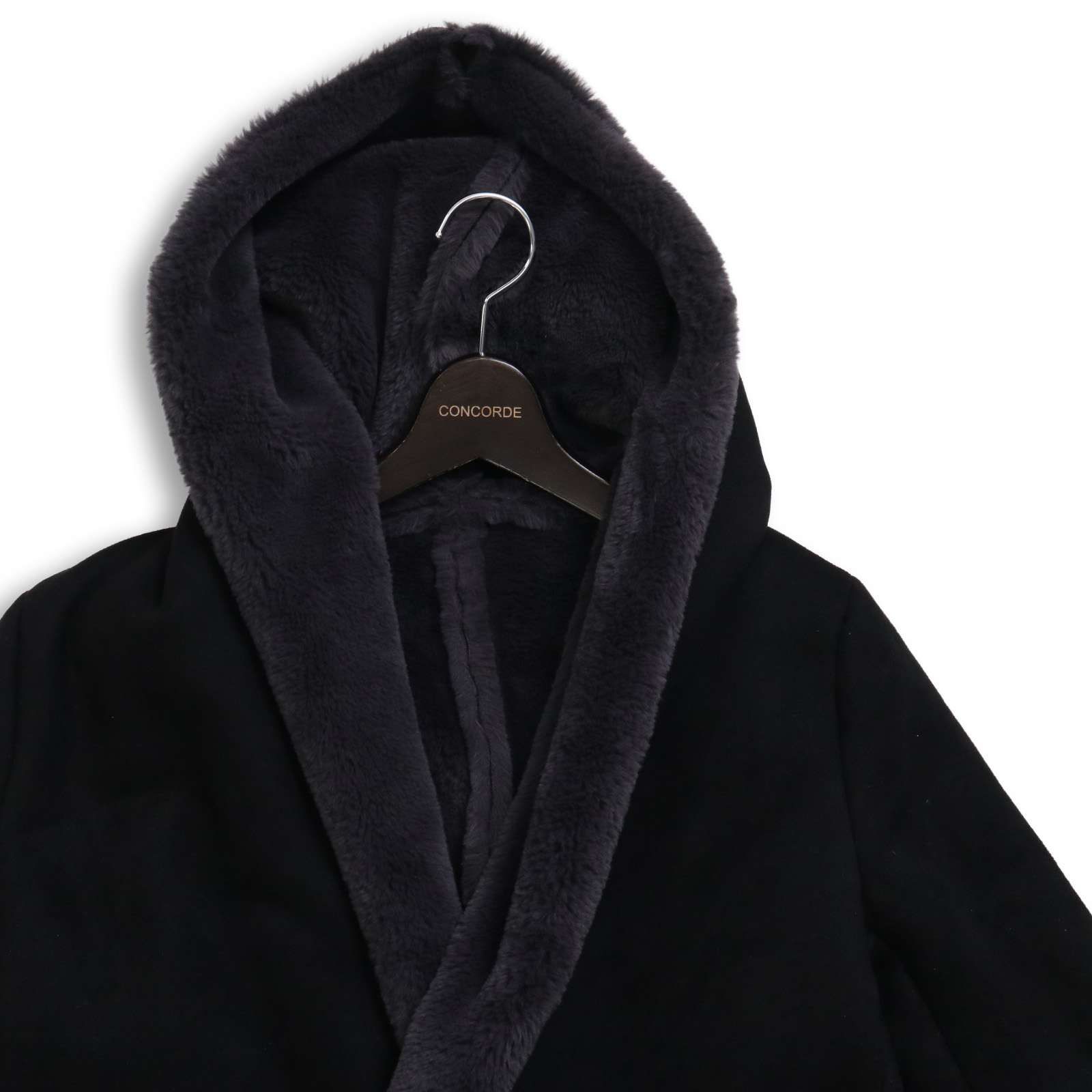 NOID. BLACK ノーアイディー 秋冬2way リバーシブル☆ フーデッド ボア