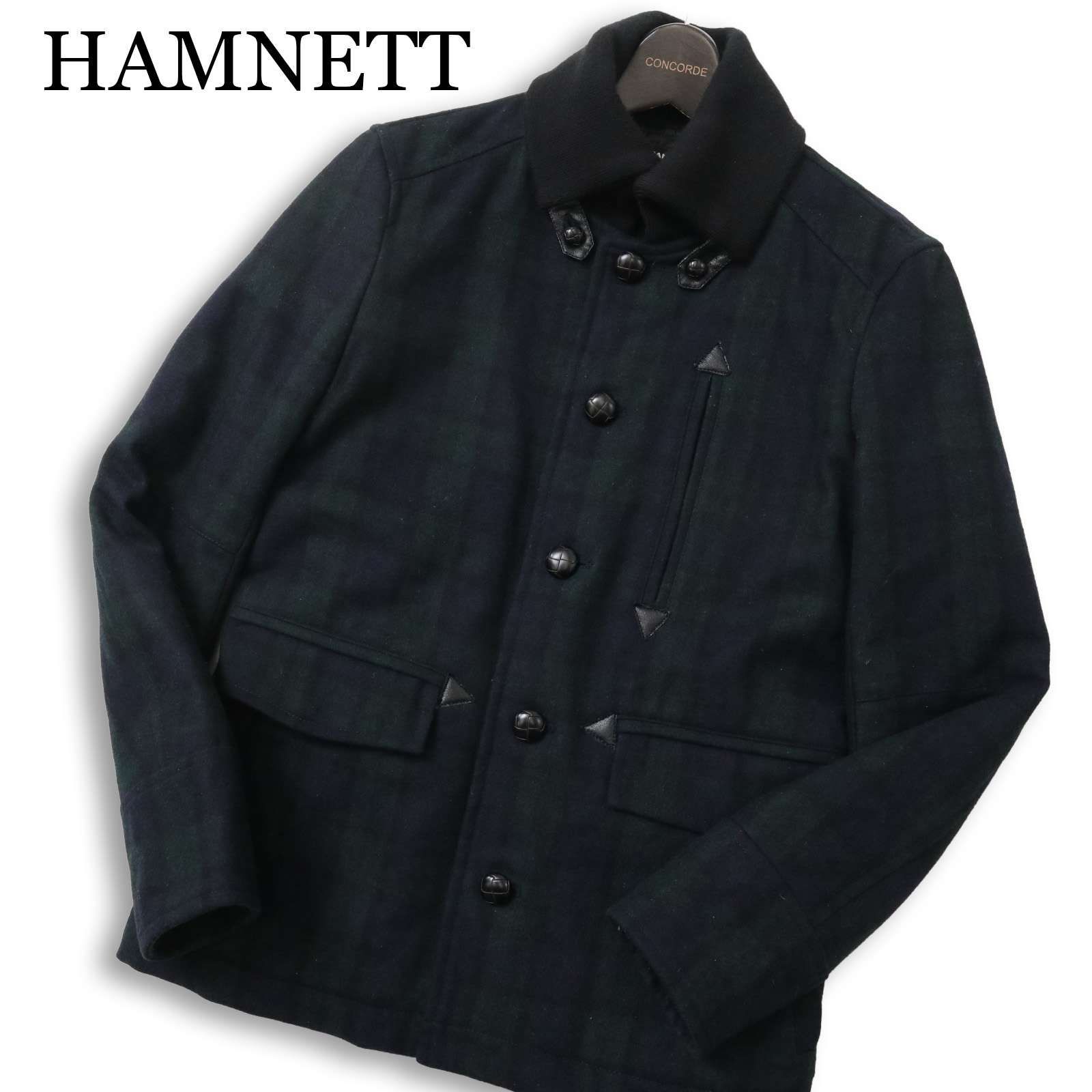 HAMNETT キャサリン ハムネット 秋冬 中綿 キルティング☆ ウール 
