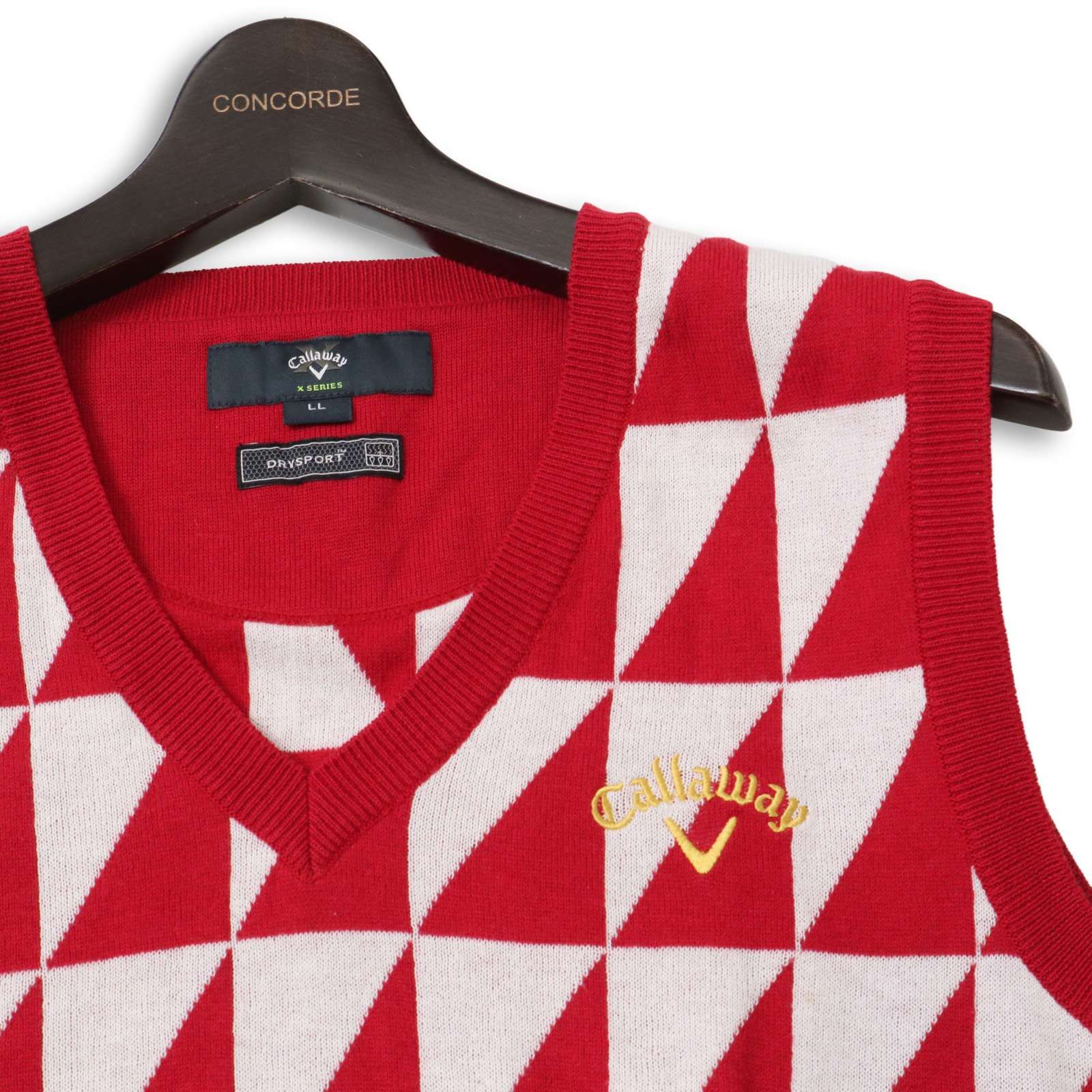 Callaway キャロウェイ ゴルフ 通年 ロゴ刺繍☆ ジオメトリック
