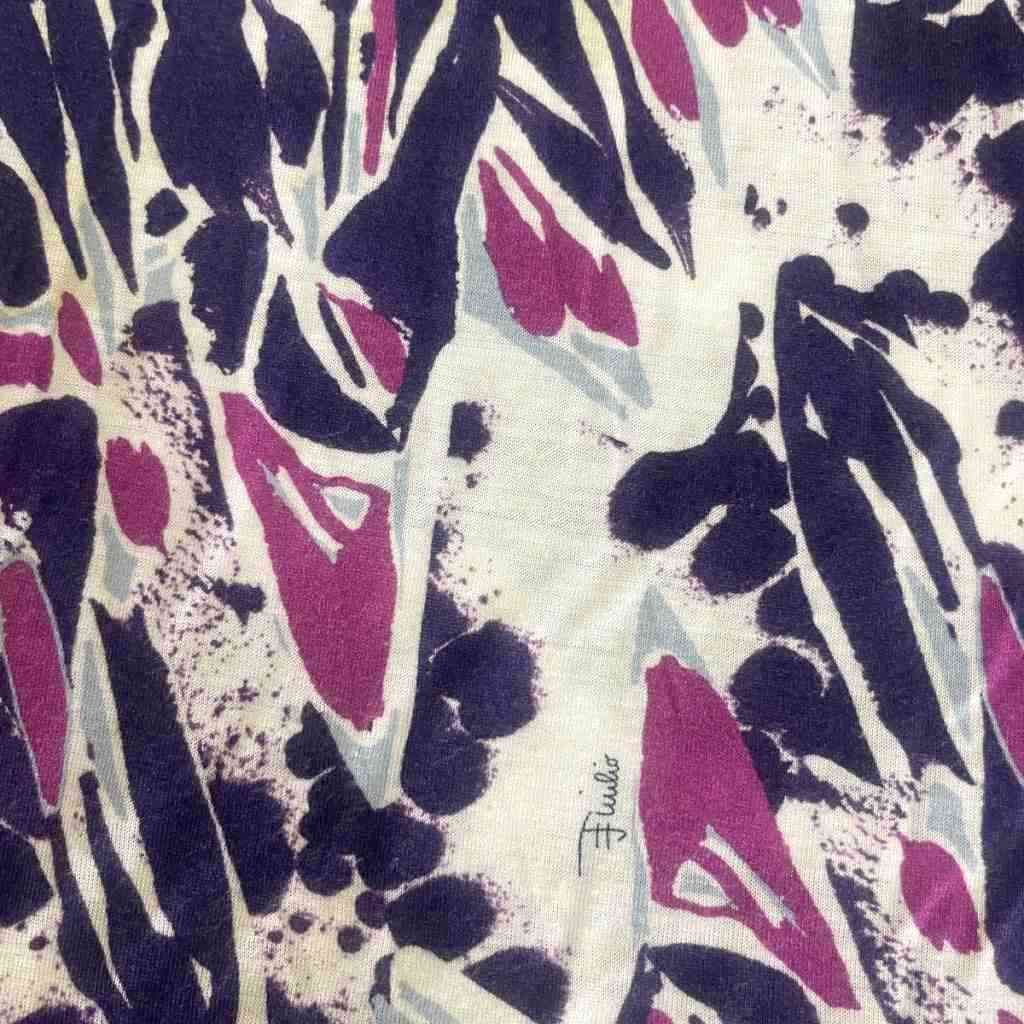 エミリオプッチ EMILIO PUCCI ワンピース プルオーバー 半袖 総柄 ひざ