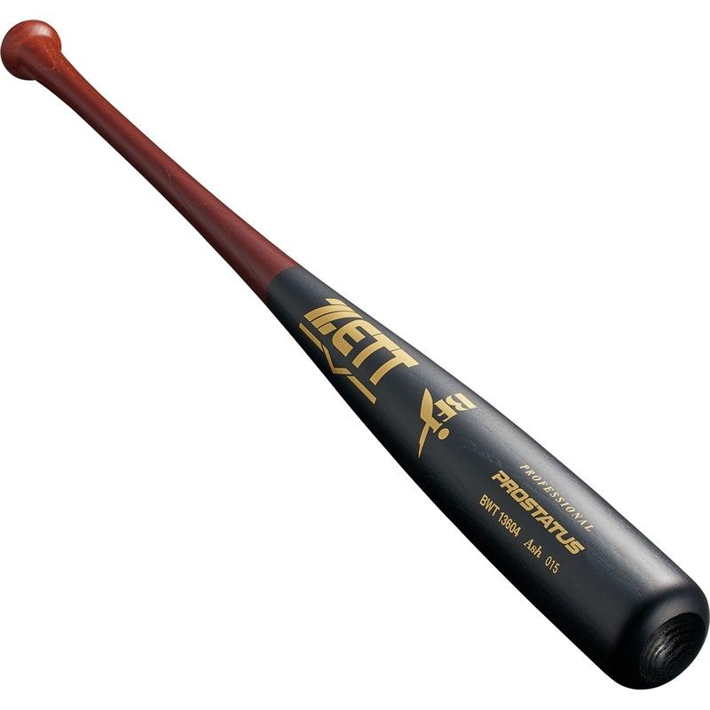 zett(ゼット) 硬式木製PROSTATUS Wアッシュ 野球ソフトバット硬式木製