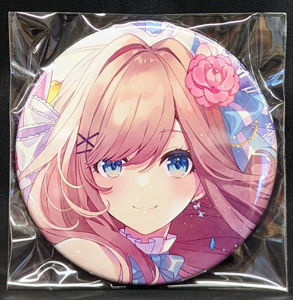 にじさんじ 鈴原るる 誕生日2021 75mm缶バッジ (キービジュアル