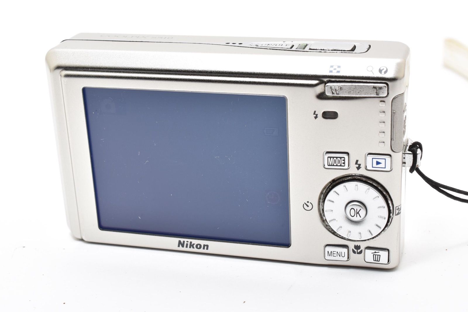 美品】ニコン Nikon COOLPIX S510 シルバー コンパクトデジタルカメラ