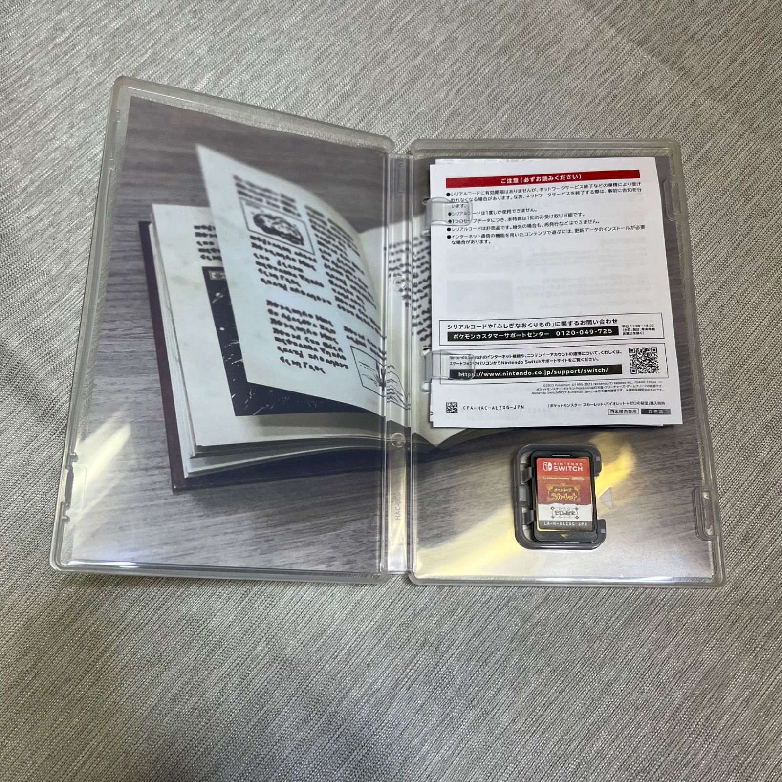 ポケットモンスター スカーレット+ゼロの秘宝 ポケモン 動作確認済