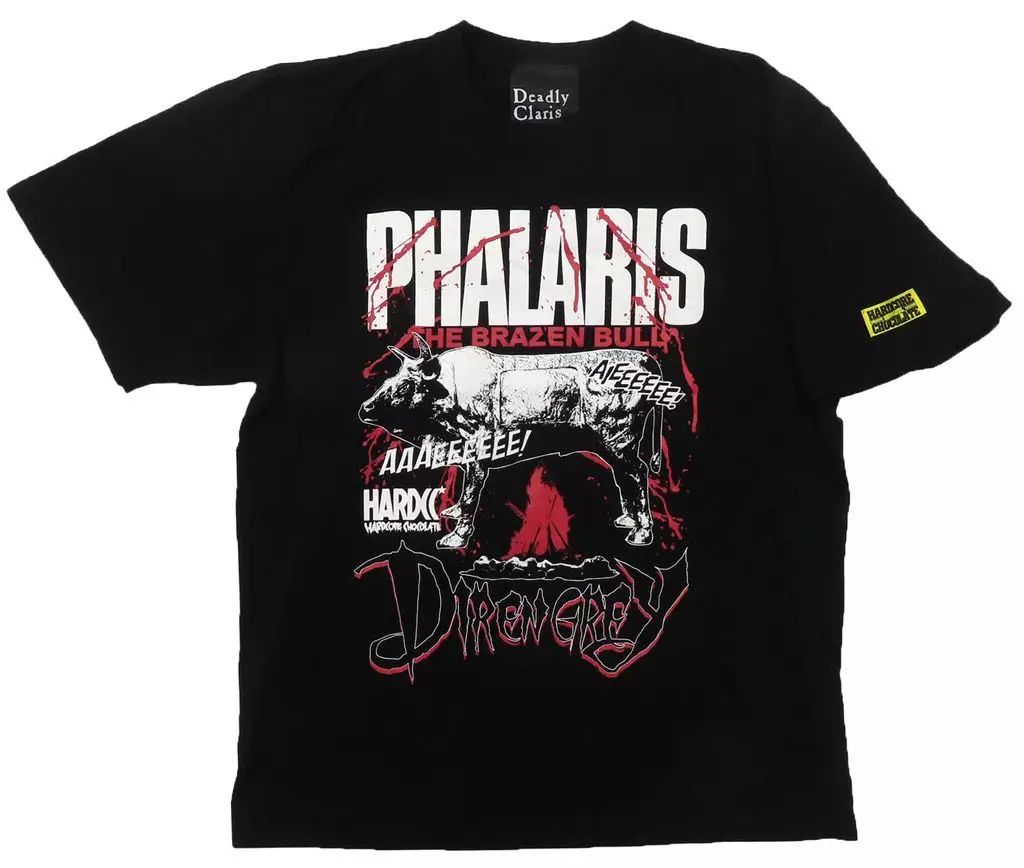 中古】Tシャツ DIR EN GREY×ハードコアチョコレート コラボTシャツ