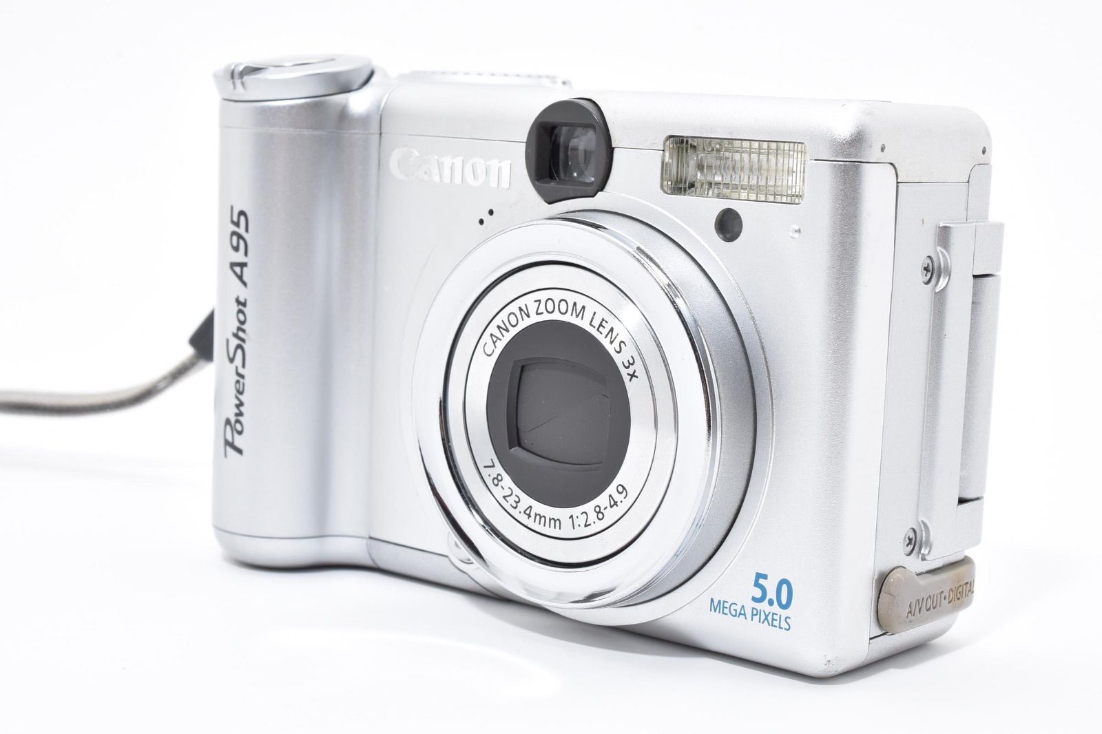 美品】キヤノン Canon PowerShot A95 PC1099 シルバー - メルカリ