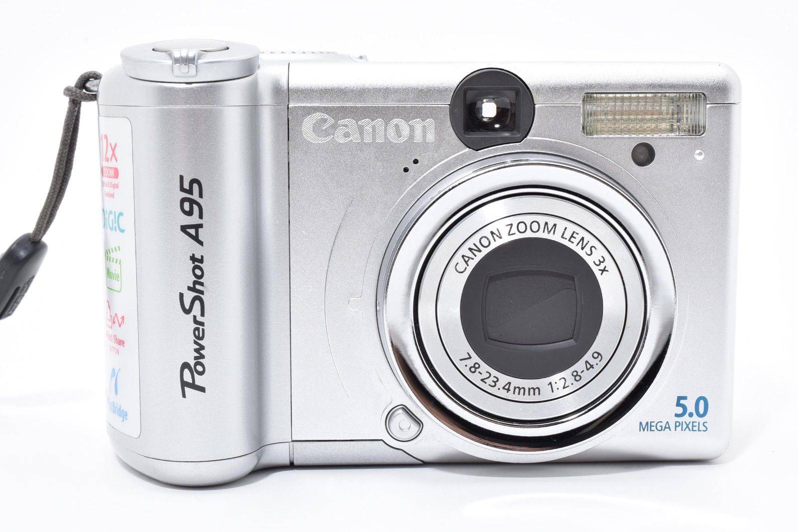美品】キヤノン Canon PowerShot A95 PC1099 シルバー - SAZO