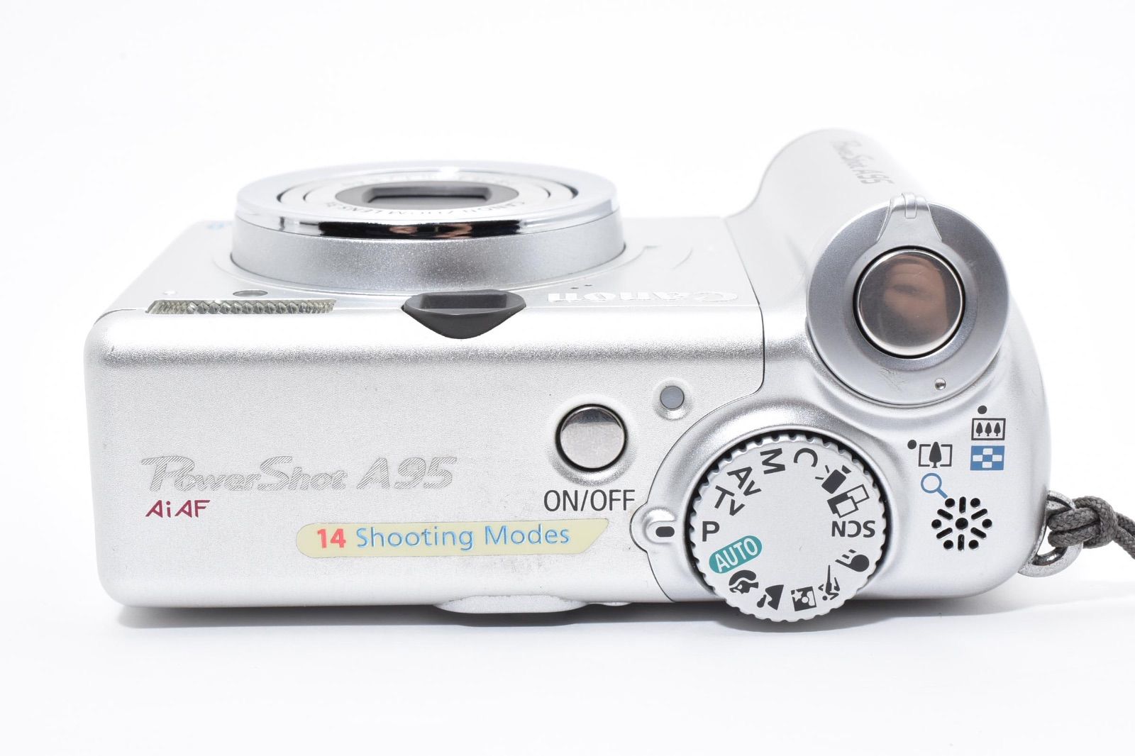 美品】キヤノン Canon PowerShot A95 PC1099 シルバー - メルカリ
