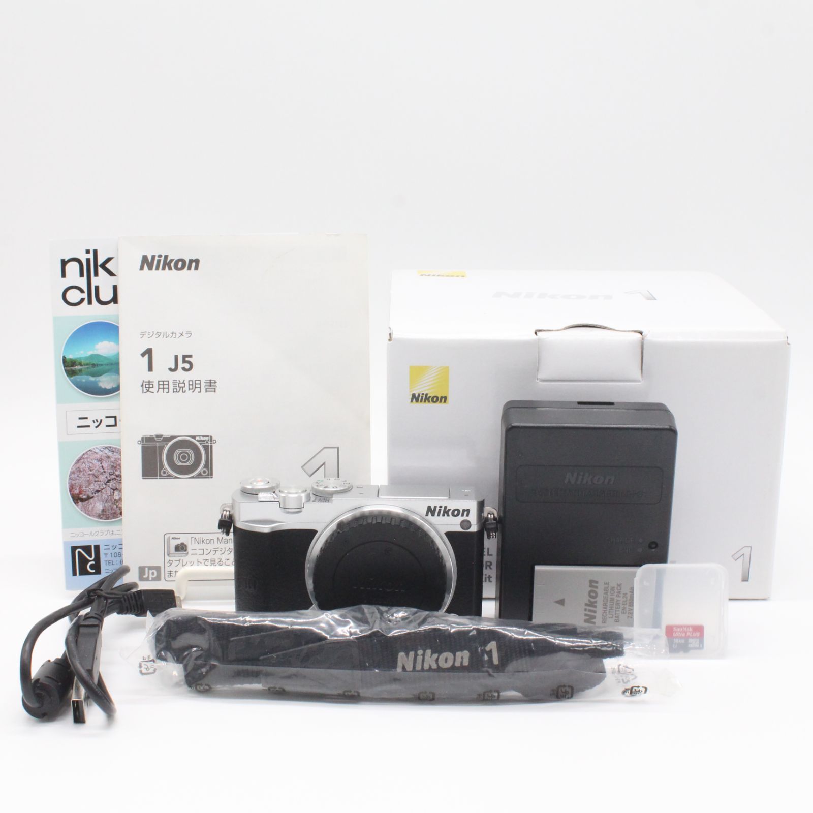 嬉しい16GB/microSD・元箱・説明書付き！□極上品□ Nikon Nikon1 J5