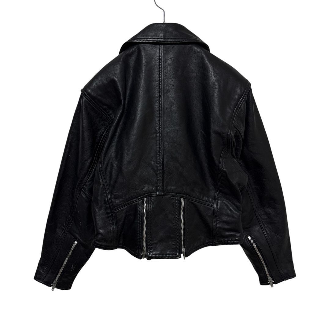 Schott】 80s USA製 本革 ダブルライダースジャケット IDEALジップ