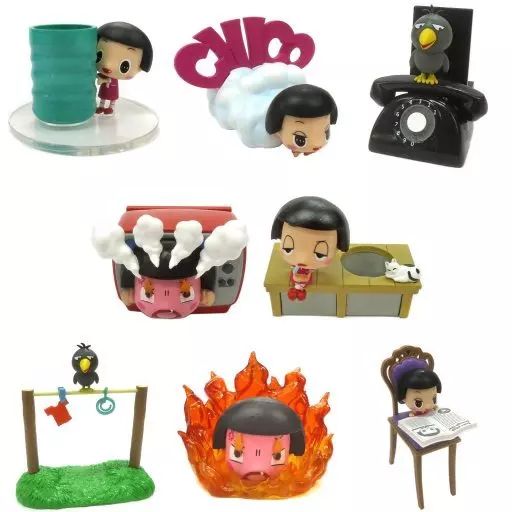 中古】トレーディングフィギュア 全8種セット 「チコちゃんに叱られる