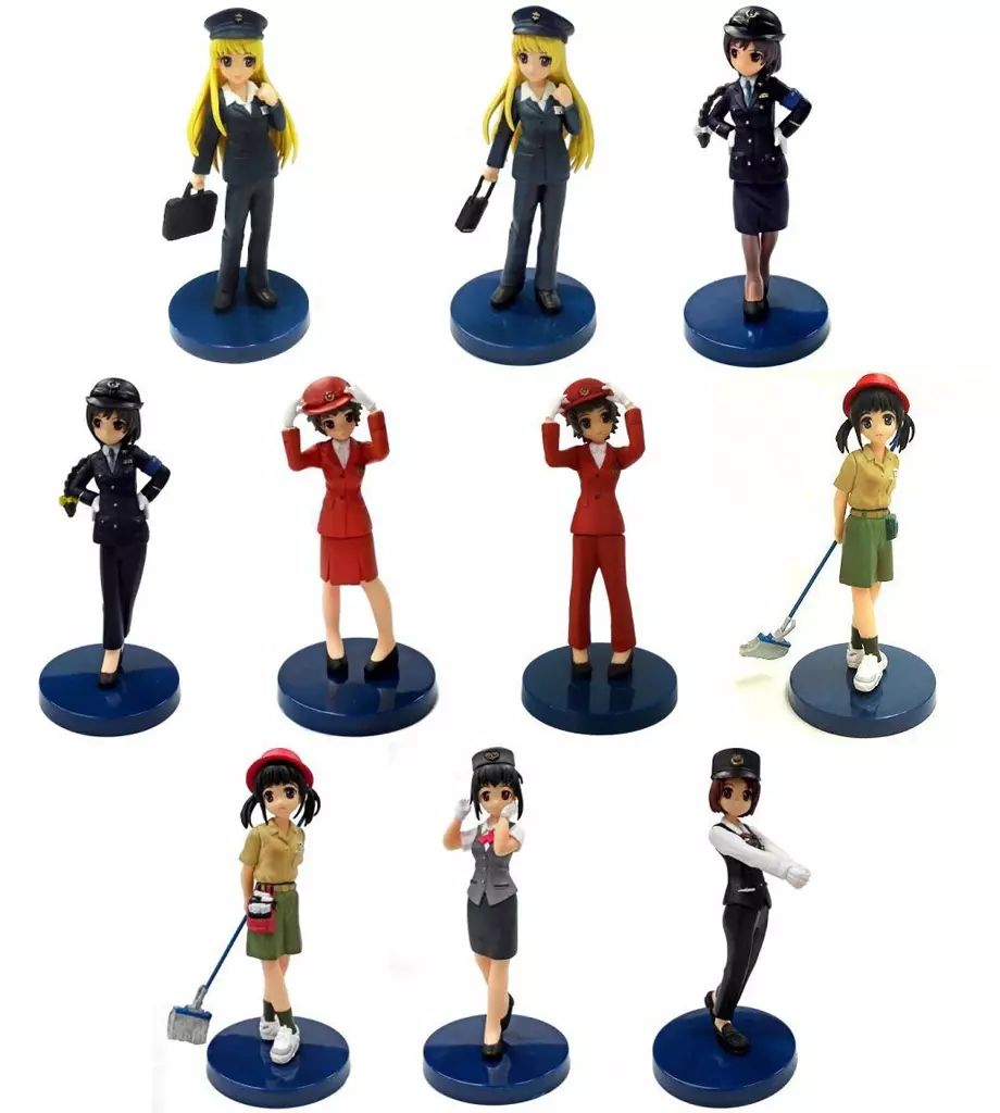 鉄道むすめ フィギュアセット 鉄道むすめ〜鉄道制服コレクション〜 vol.2 | 『鉄道むすめ～鉄道制服
