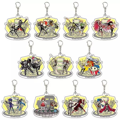 ペルソナ4 キャラクレ！アクリルキーホルダー 中古】キーホルダー・マスコット(キャラクター) 全11種セット