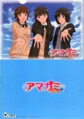 中古】クリアファイル 絢辻詞＆桜井梨穂子＆七瀬遙(きゃらびぃTV用) A4