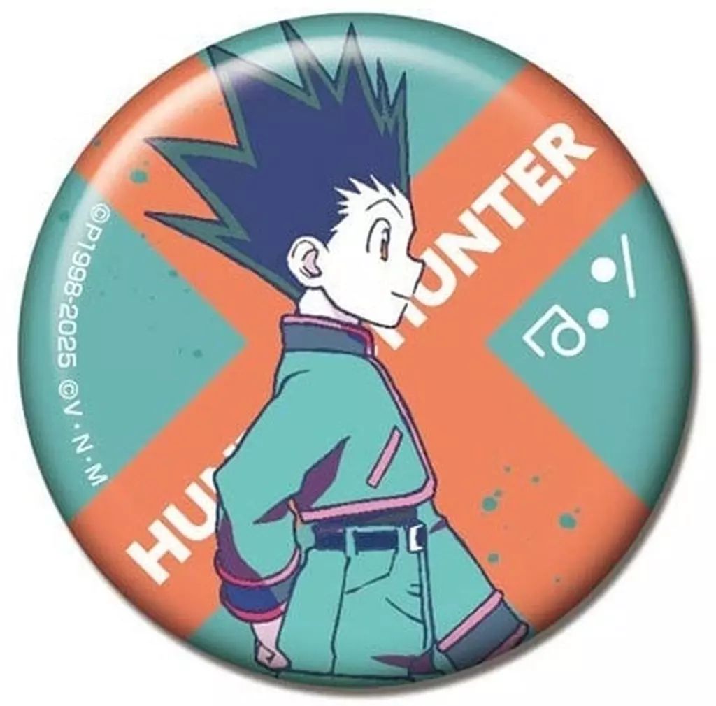 中古】バッジ・ビンズ ゴン=フリークス 「HUNTER×HUNTER CANバッジ