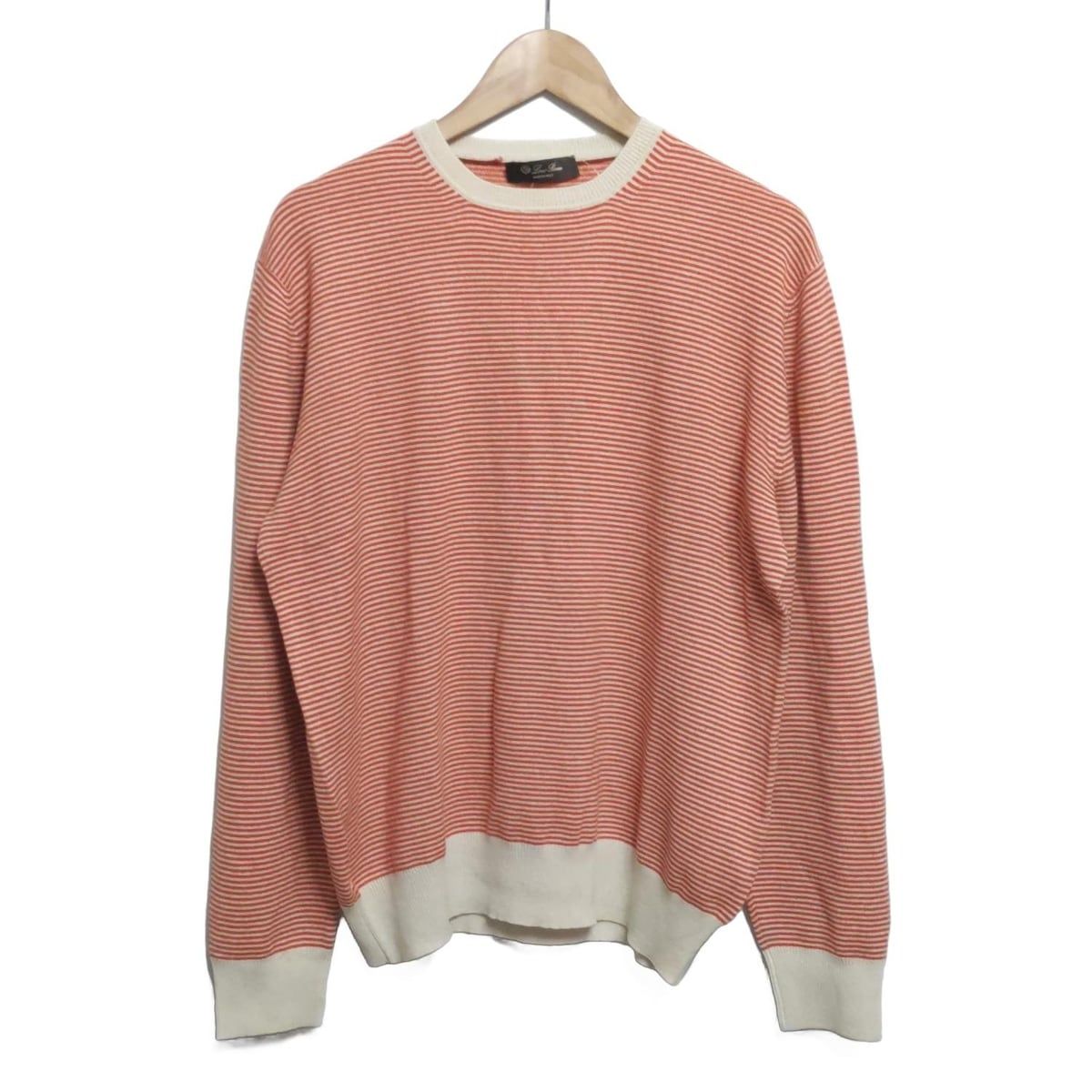 Loro Piana(ロロピアーナ) 長袖セーター サイズ52 L メンズ - オレンジ