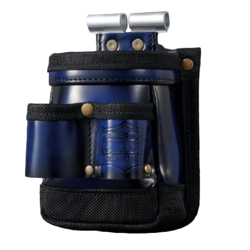 ニックス アドバンガラス革VA腰袋 青 ADV 201 TG BL