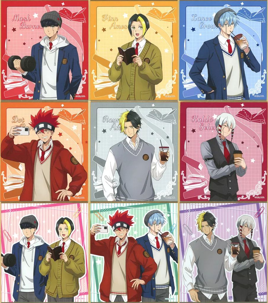 フクヤキャラ福くじ マッシュル キャラ福くじ ランス・クラウン 全5種