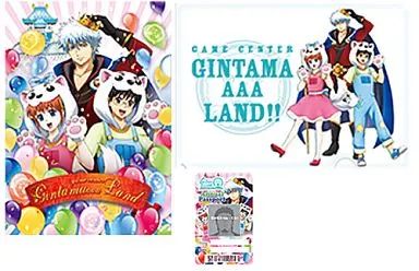 中古】クリアファイル 銀時＆新八＆神楽 ゲーセン銀魂ァァァランド