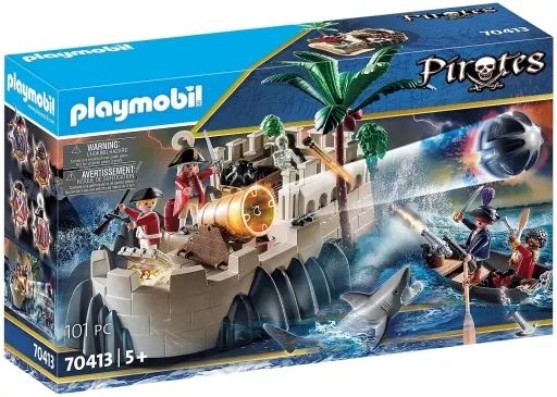 おもちゃ パイレーツ レッドコート バスティオン 2025 playmobil プレイモービル 70413