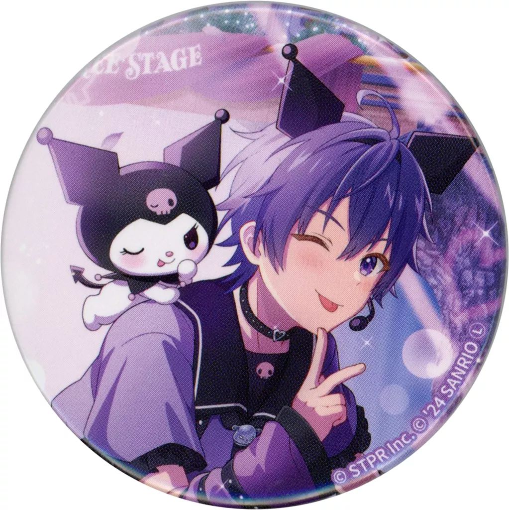 中古】バッジ・ピンズ ななもり。(すとろべりーぷりんす)×クロミ 缶