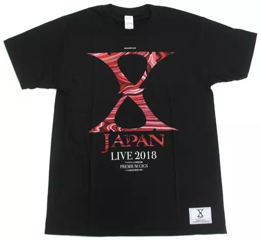 中古】Tシャツ(男性アイドル) X JAPAN 4/10限定Tシャツ ブラック L