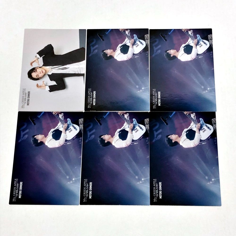 08. 大森元貴 Mrs. GREEN APPLE The White Lounge フォトカード 9種 24