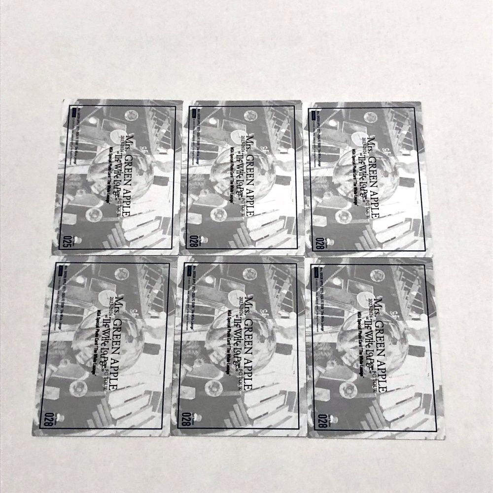 08. 大森元貴 Mrs. GREEN APPLE The White Lounge フォトカード 9種 24