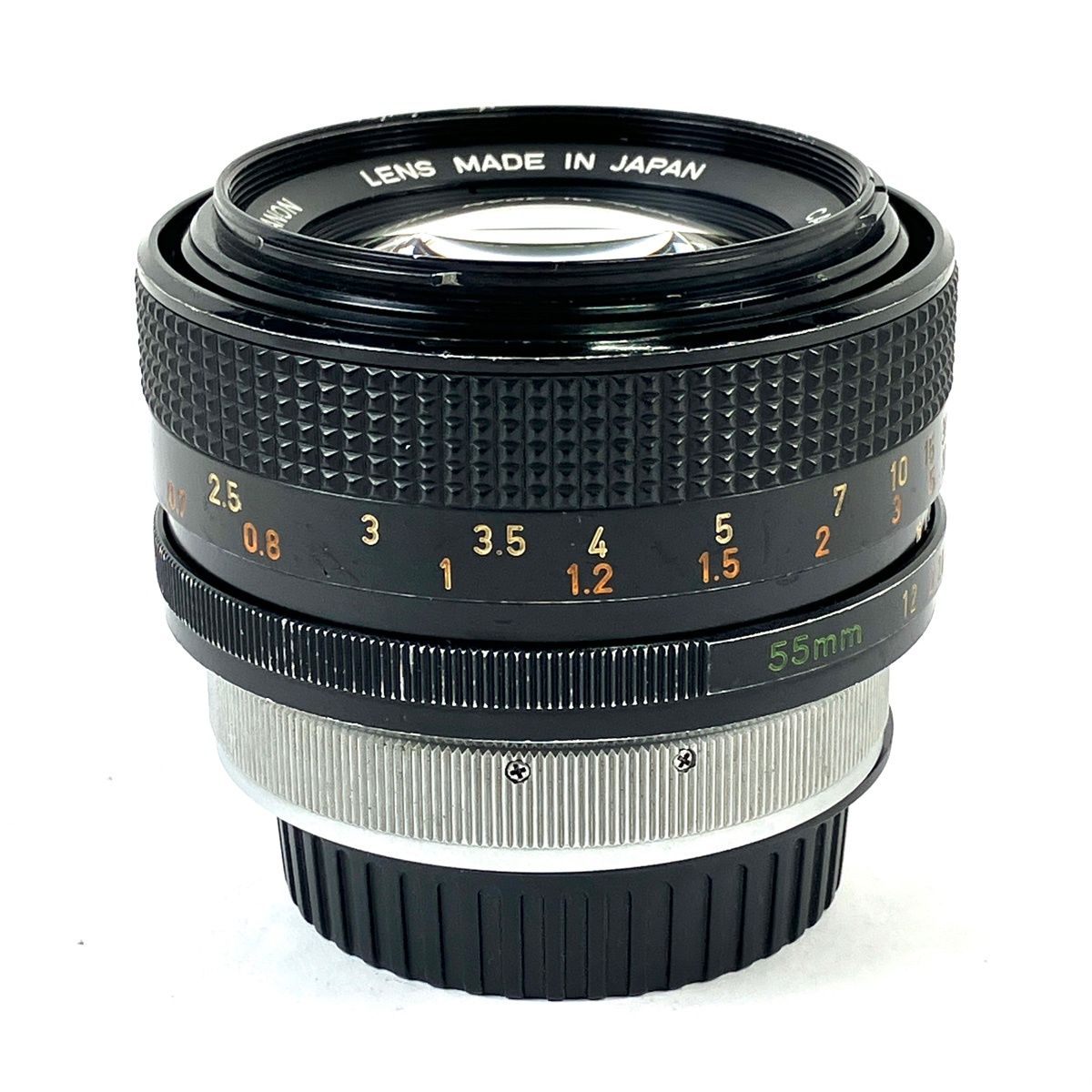 キヤノン Canon FD 55mm F1.2 S.S.C. 一眼カメラ用レンズ（マニュアル
