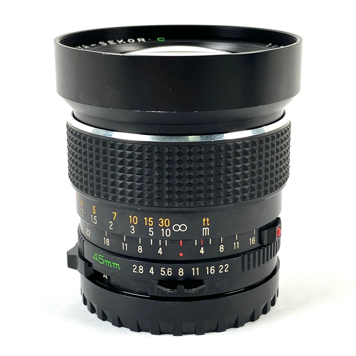 マミヤ Mamiya SEKOR C 45mm F2.8 S M645用 中判カメラ用レンズ 【中古