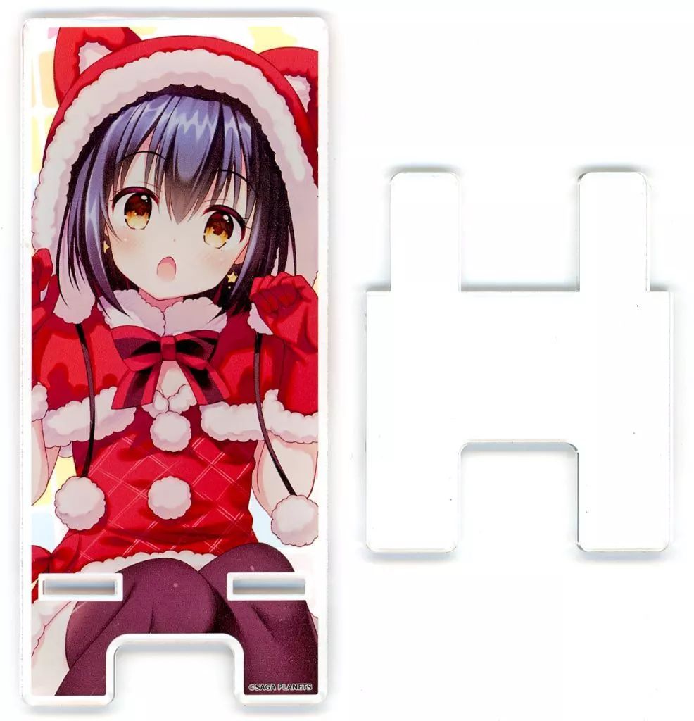 中古】スマホ・モバイルスタンド(アクリル) 石川弥栄(MerryChristmas