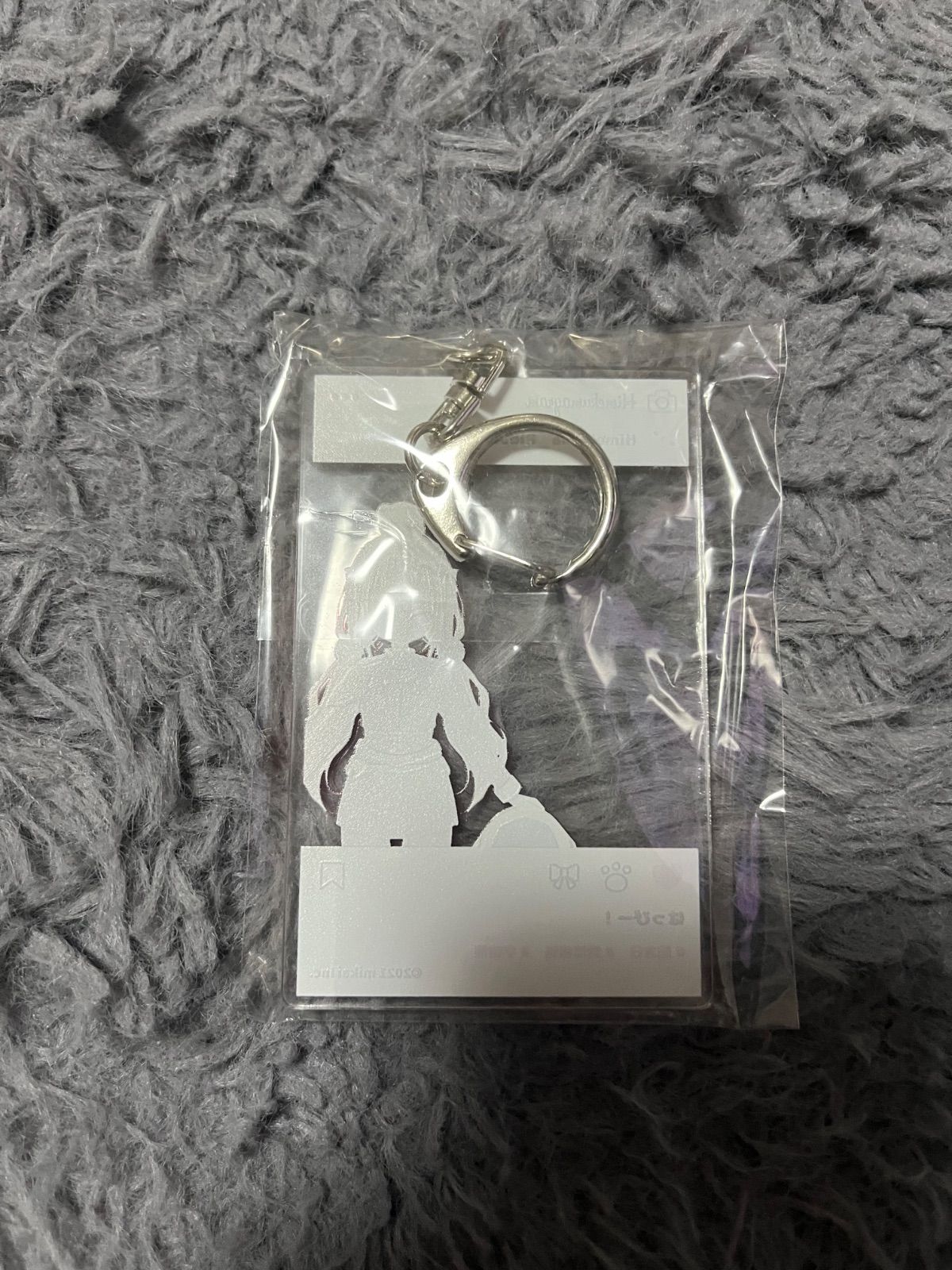 Re Act 姫熊りぼん SNS風アクリルキーホルダー