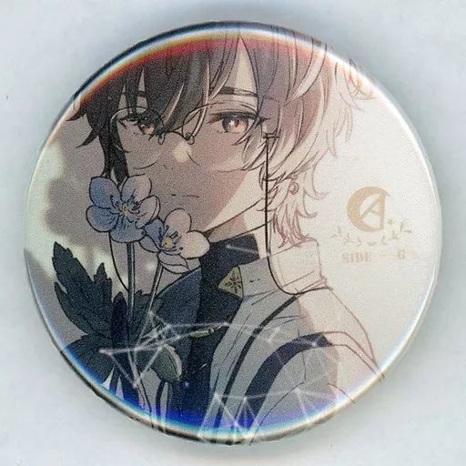 中古】バッジ・ピンズ 天月-あまつき-(等身/手に花） 缶バッジ 「天月