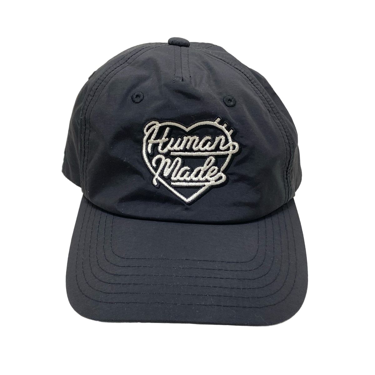 HUMAN MADE(ヒューマンメイド) キャップ美品 - 黒×白 - メルカリ