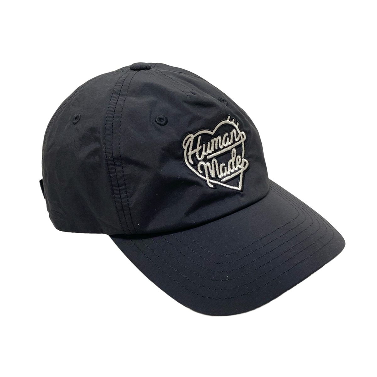 HUMAN MADE(ヒューマンメイド) キャップ美品 - 黒×白 - メルカリ