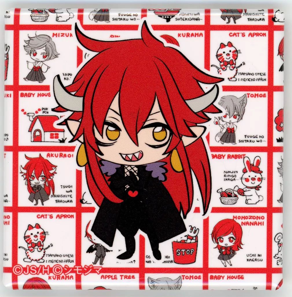 中古】バッジ・ピンズ 悪羅王 「神様はじめました オンライン POPUP