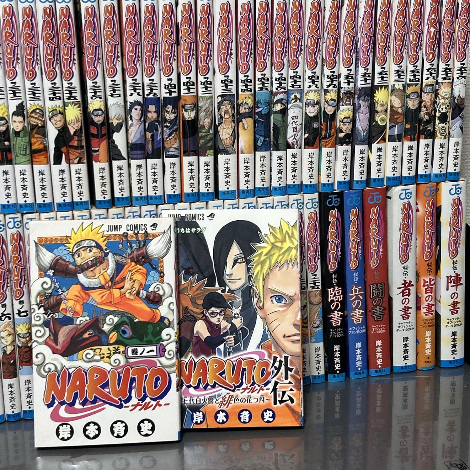 NARUTO ナルト 全72巻＋外伝、オフィシャルデータBOOK 6巻 全79巻