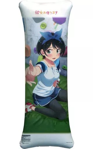 クッション・抱き枕・本体 更科瑠夏 ロングエアクッション 「彼女、お