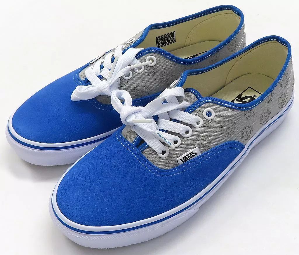 シューズ BUMP OF CHICKEN ネイビー ライトグレー 24 5 cm VANS 第2弾