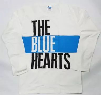 Tシャツ 男性アイドル THE BLUE HEARTS 長袖Tシャツ ホワイト on TV DVD BOX 完全初回生産 盤 封入特典