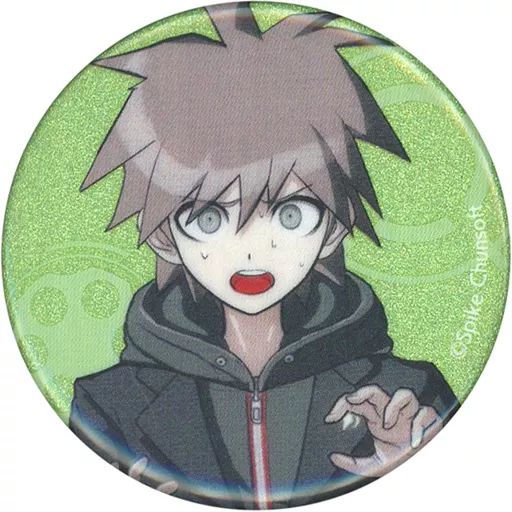 中古】バッジ・ピンズ 苗木誠 グリッター缶バッジ 「くじメイト×DRAW